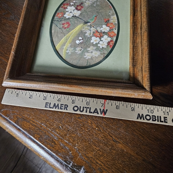 Vintage Japanese printed frame. - Picture 7 of 9